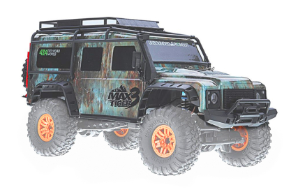 BAZAR - karoserie Max Tiger 3, maskáčová 