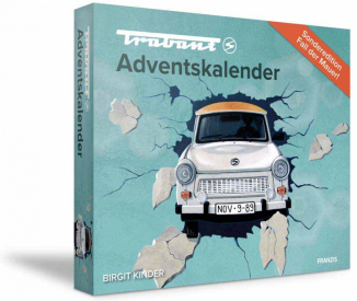 Adventní kalendář Trabant se zvukem 1:43, béžová