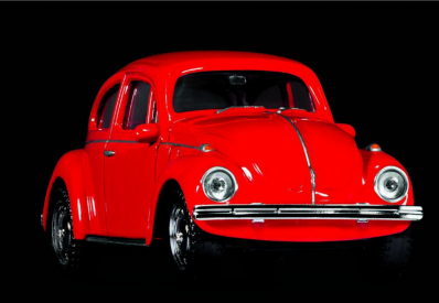 Adventní kalendář VW Brouk se zvukem 1:43, červená