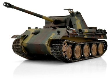 TORRO tank PRO 1/16 RC Panther G vícebarevná kamufláž - BB Airsoft