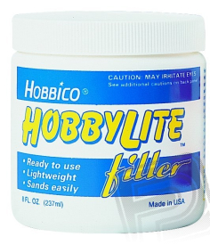1000 Hobbylite White Filler 227ml tmel na balsu bílý