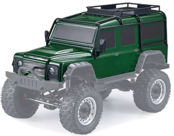 BAZAR - Karoserie pro model Double E Defender, zelená