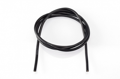 13AWG/2,6qmm silikon kabel (černý/1m)
