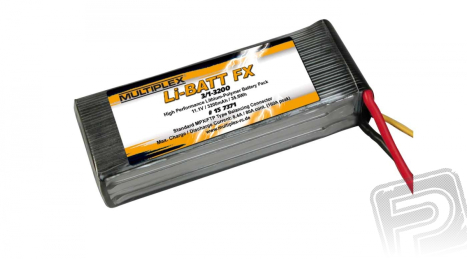 157371 Li-Pol sada FX 3 čl. 3200mAh (MPX konektor)