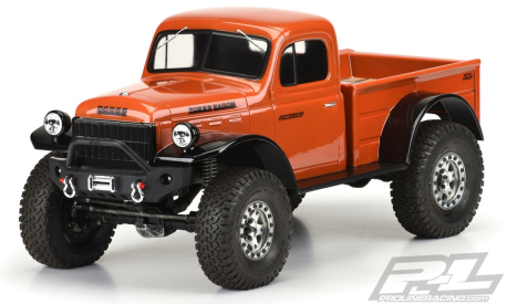 1946 Dodge Power Wagon čirá karoserie pro 12.3 (313mm) podvozky