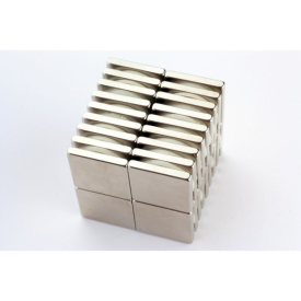 20704 Magnet neodym hranatý 10x10x3mm odtrh. síla 21,2N