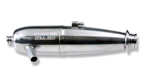 3 komorový laděnný výfuk pro 3,5cc On-road včetně kolena 41016 medium