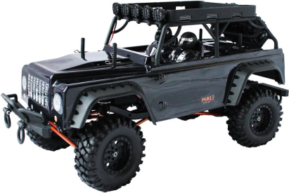 RC auto DF-4S crawler, černá