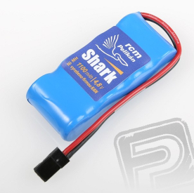 4.8V 1100mAh Rx plochý pack JR KAN