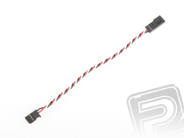 4609 J prodlužovací kabel 15cm FUT kroucený silný, zlacené kontakty