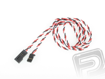 4612 J prodlužovací kabel 90cm FUT kroucený silný, zlacené kontakty