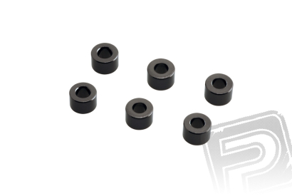 4x6mm podložky - šedé (6 ks.)
