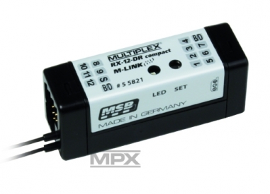 55821 Přijímač RX-12 DR compact M-LINK 2,4GHz