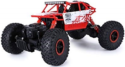 RC auto CONQUEROR 1:18, červená + náhradní baterie