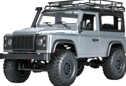 ROZBALENO - RC auto Land Rover Trail 1/12 RTR 4WD, šedá metalíza