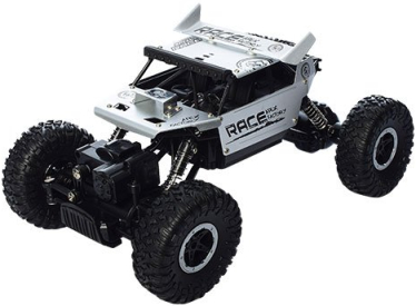 RC auto Strong Crawler se spoilerem, stříbrná