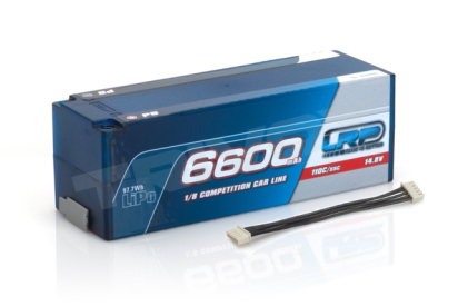 6600 - 1/8 4S P5 - 110C/55C - 14,8V LiPo 1/10 Competition Car Line Hardcase