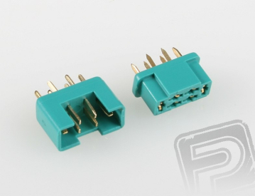 7925/5 MPX konektor zelený 5 párů