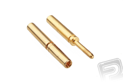 7938/10 G0.8mm pružinový konektor zlatý 10 párů
