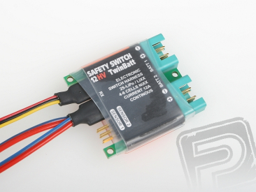 85009 Safety-switch 12HV Twinbatt (2x UNI)