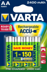 VARTA 56756 AA mignon accu 2400 mAh NiMH 4ks