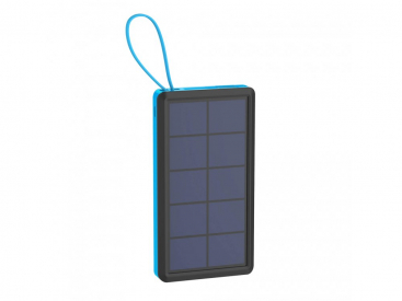 XLayer powerbank PLUS Solar 10000 mAh černá/modrá
