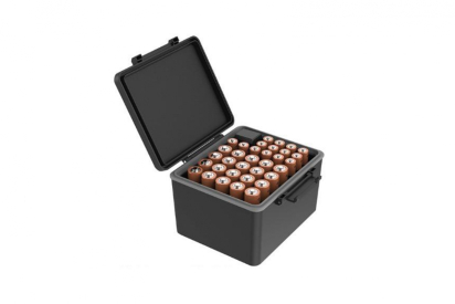 AA / AAA Battery Storage Box with Electricity Detector (20*AA + 14*AAA)