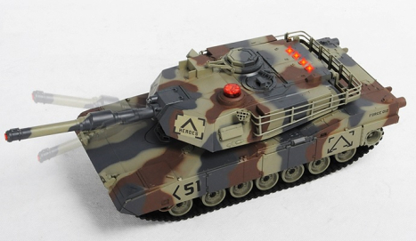 RC Abrams 1:24 - 36cm - infra střely