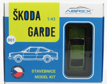 Abrex Škoda Garde 1982 1:43 Zelená