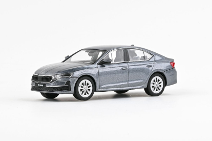 Abrex Škoda Octavia IV FL (2024) 1:43 - Šedá Graphite Metalíza