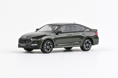 Abrex Škoda Octavia IV RS (2020) 1:43 - Zelená Khaki Metalíza