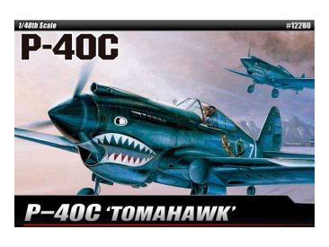 Academy Curtiss P-40C (1:48)