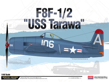 Academy Grumman F8F-1/2 USS Tarawa (1:48)