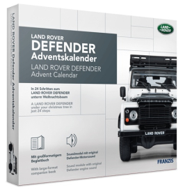Adventní kalendář Land Rover Defender se zvukem 1:43