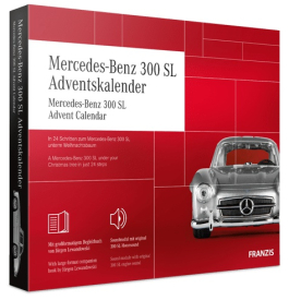 Adventní kalendář Mercedes SL-300 se zvukem 1:43