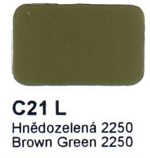 Agama Email C21 L Hnědozelená CSN 2250