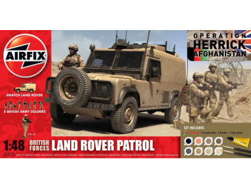 Airfix British Forces - Land Rover Patrol (1:48)