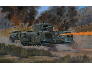 Airfix Churchill Crocodile (1:76) (Vintage)