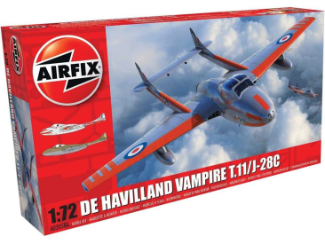 Airfix deHavilland Vampire T.11 / J-28C (1:72)