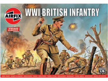 Airfix figurky - WW1 British Infantry (1:76) (Vintage)