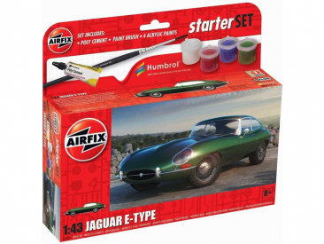 Airfix Jaguar E-Type (1:43) (sada)