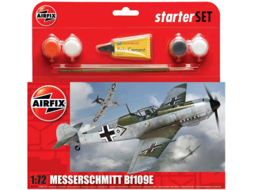 Airfix Messerschmitt Bf-109E3 (1:72) (set)