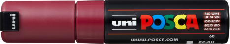 Akrylový popisovač UNI POSCA PC-8K 8mm - vínová