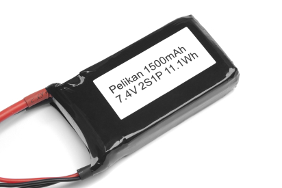 Akumulátor Li-Pol 7,4V/1500mAh 15C - setový