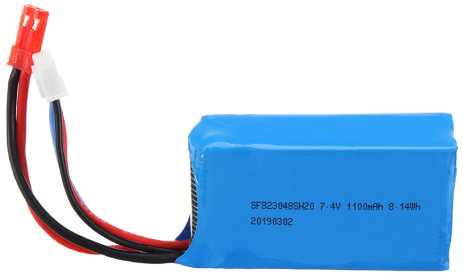 Akumulátor LiPo 7,4 V 1100 mAh