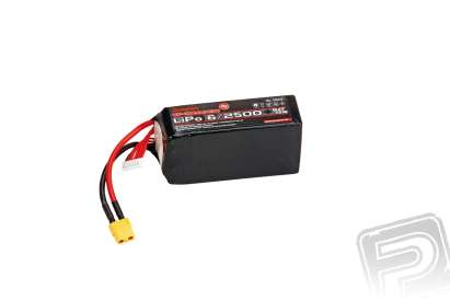 Akumulátor LiPo V-MAXX25C 6/2500 22,2V XT