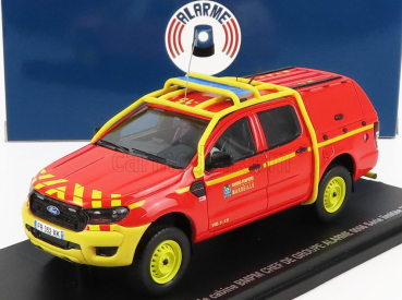 Alarme Ford USA Ranger Pick-up Double Cabine Vr-1-15 Bmpm Hasiči 2011 1:43, červená