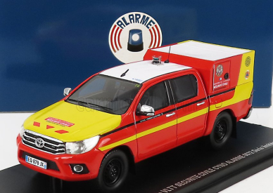 Alarme Toyota Hi-lux Pick-up Double Cabine Vltt Securite Civile Cyno 2011 1:43, červená
