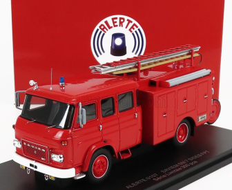 Alerte Saviem Sm7 Double Cabine Tanker Truck Sapeurs Pompiers Sides Fpt 1976 1:43 Red