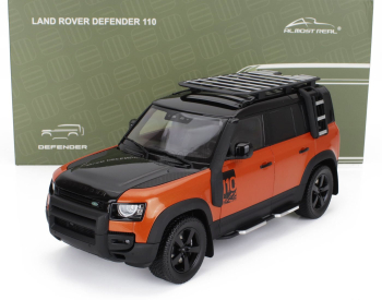 Almost-real Land rover New Defender 110 2020 1:18 Oranžová Černá